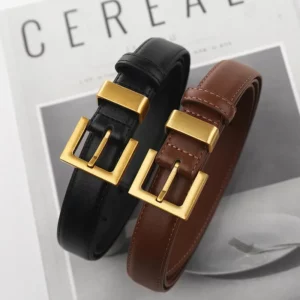 Ceinture Dorée Carrée