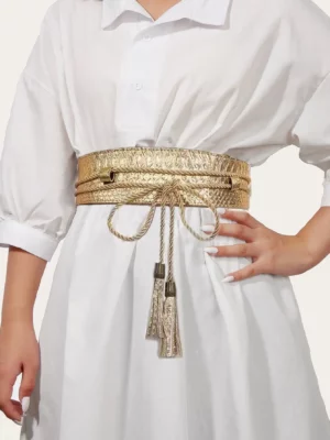 Ceinture Dorée pour Robe